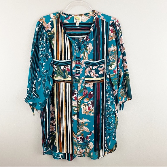 fig and flower Tops - Fig & Flower • Floral Tunic